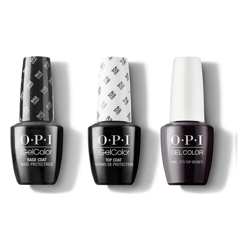 OPI - GelColor Combo - Base, Top & Shh...It's Top Secret! - Gel Polish - Nail Polish at Beyond Polish
