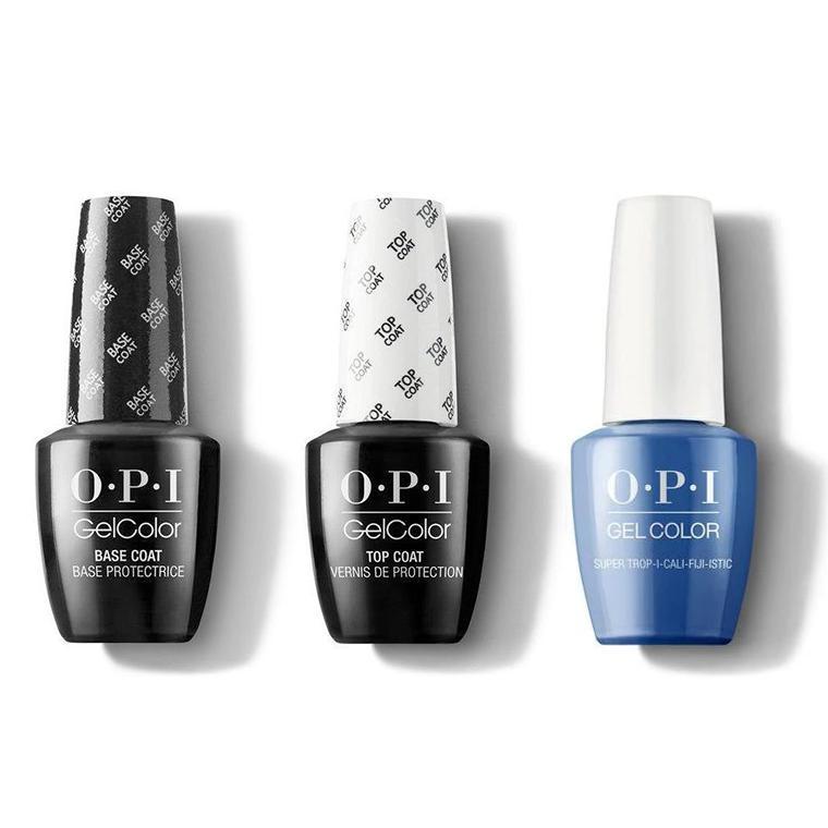 OPI - GelColor Combo - Base, Top & Super Trop-i-cal-i-fiji-istic - Gel Polish - Nail Polish at Beyond Polish