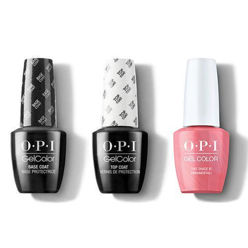 OPI - GelColor Combo - Base, Top & This Shade Is Ornamental! - Gel Polish - Nail Polish at Beyond Polish
