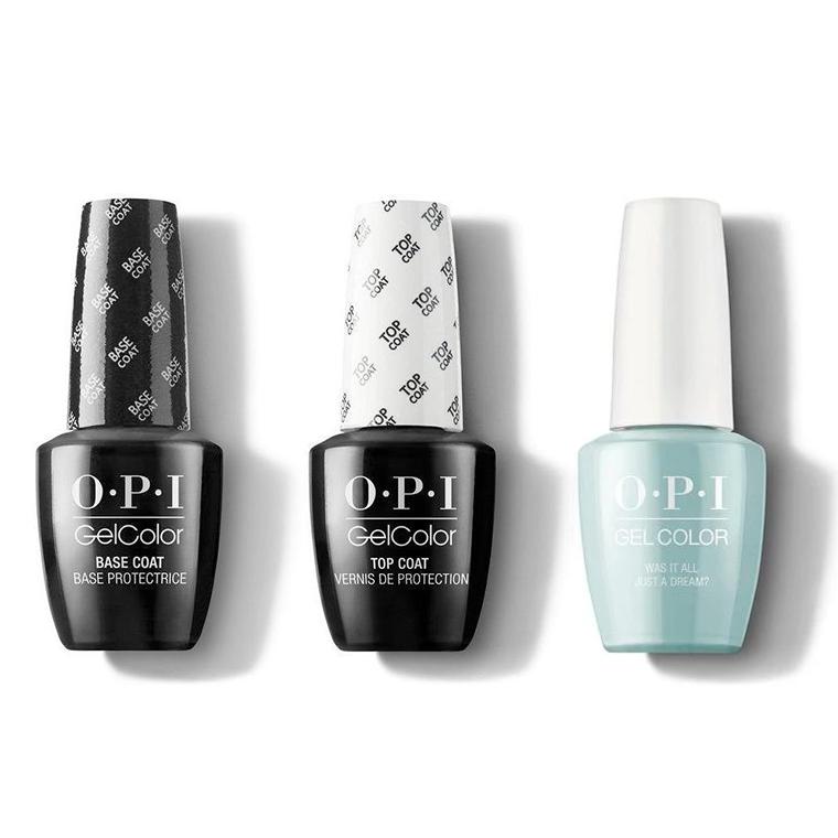 OPI - GelColor Combo - Base, Top & Was It All Just A Dream? - Gel Polish - Nail Polish at Beyond Polish