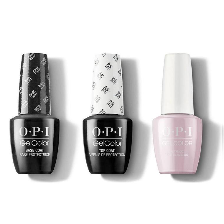 OPI - GelColor Combo - Base, Top & You've Got That Glas-glow - Gel Polish - Nail Polish at Beyond Polish