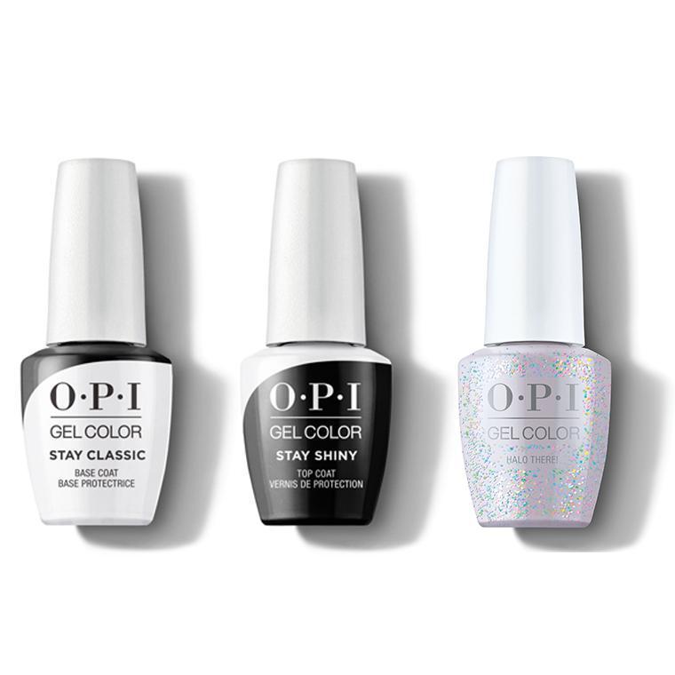 OPI - GelColor Combo - Stay Classic Base, Shiny Top & Halo There - Gel Polish - Nail Polish at Beyond Polish