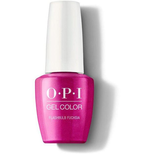 OPI GelColor - Flashbulb Fuchsia 0.5 oz - #GCB31 - Gel Polish - Nail Polish at Beyond Polish