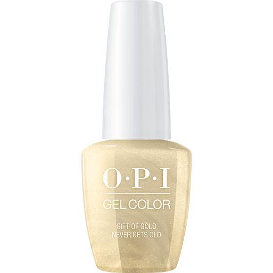 OPI GelColor - Gift of Gold Never Gets Old 0.5 oz - #HPJ12 - Gel Polish - Nail Polish at Beyond Polish