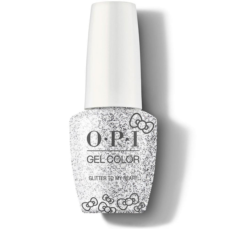 OPI GelColor - Glitter To My Heart 0.5 oz - #HPL01 - Gel Polish - Nail Polish at Beyond Polish