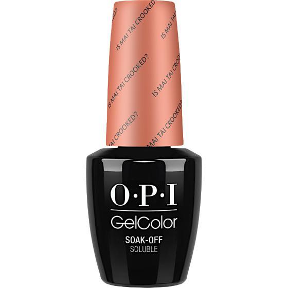 OPI GelColor - Is Mai Tai Crooked? 0.5 oz - #GCH68 - Gel Polish - Nail Polish at Beyond Polish
