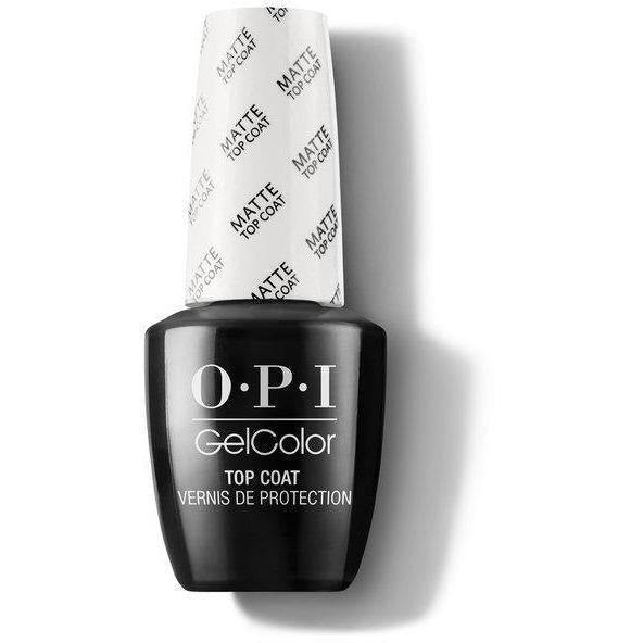 OPI GelColor - Matte Top Coat 0.5 oz - #GC031 - Top & Base Coats - Nail Polish at Beyond Polish