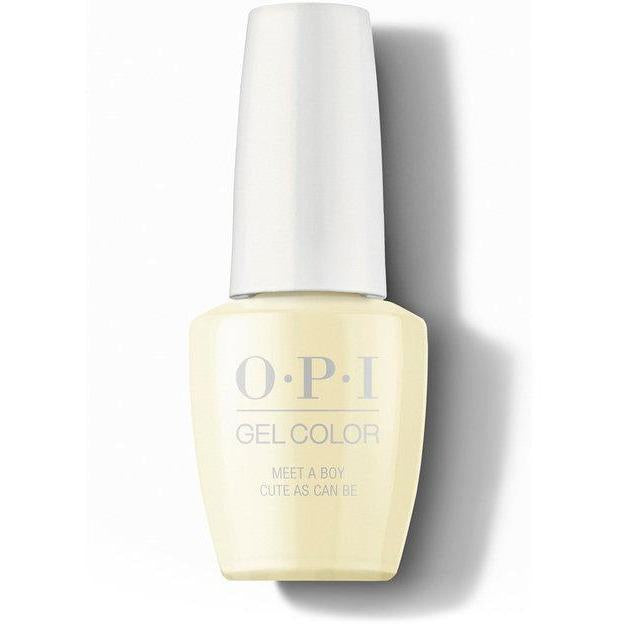 OPI GelColor - Meet A Boy Cute As Can Be 0.5 oz - #GCG42 - Gel Polish - Nail Polish at Beyond Polish