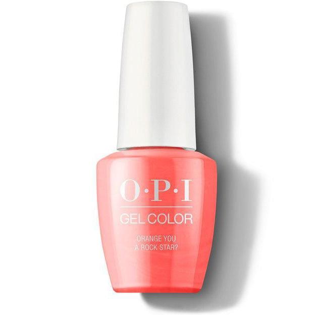 OPI GelColor - Orange You a Rock Star? 0.5 oz - #GCN71 - Gel Polish - Nail Polish at Beyond Polish