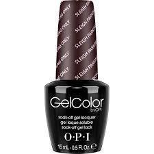 OPI GelColor- Sleigh Parking Only 0.5 oz - #HPF12 (Original Bottle Design) - Gel Polish - Nail Polish at Beyond Polish