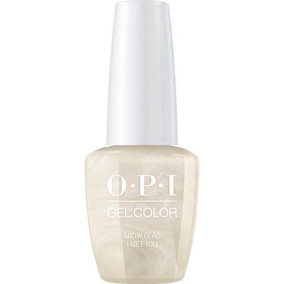 OPI GelColor - Snow Glad I Met You 0.5 oz - #HPJ01 - Gel Polish - Nail Polish at Beyond Polish