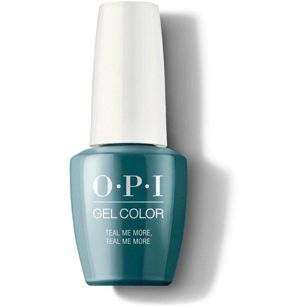 OPI GelColor - Teal Me More, Teal Me More 0.5 oz - #GCG45 - Gel Polish - Nail Polish at Beyond Polish