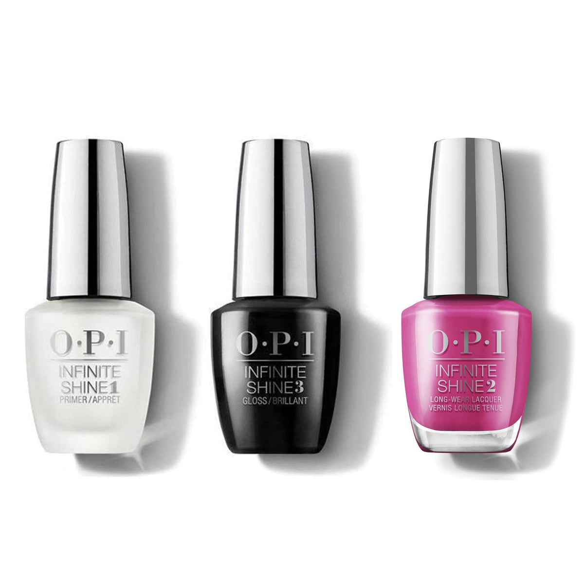 OPI - Infinite Shine Combo - Base, Top & 7th & Flower - Nail Lacquer - Nail Polish at Beyond Polish