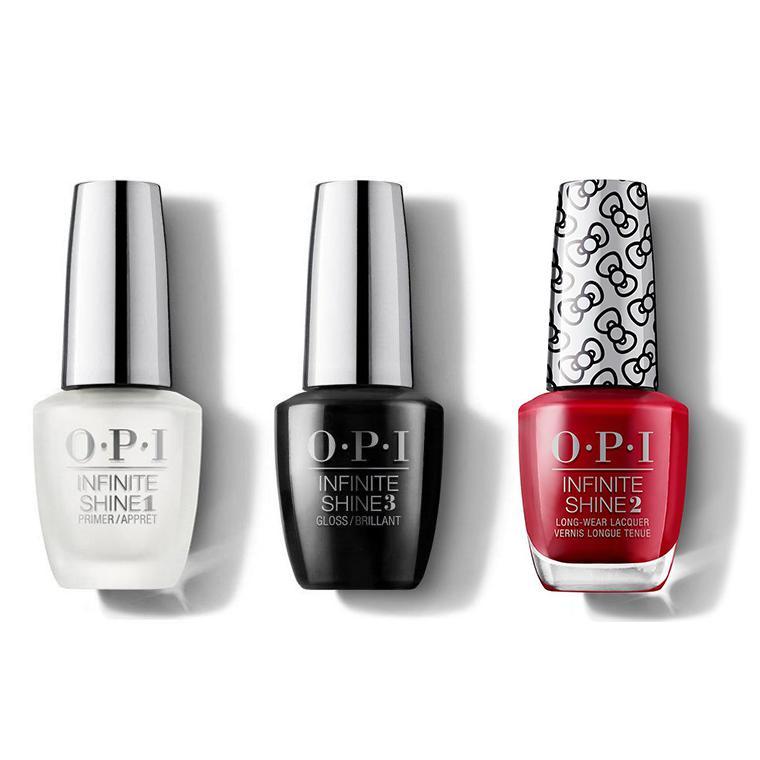 OPI - Infinite Shine Combo - Base, Top & A Kiss On The Chic - #HRL36 - Nail Lacquer - Nail Polish at Beyond Polish