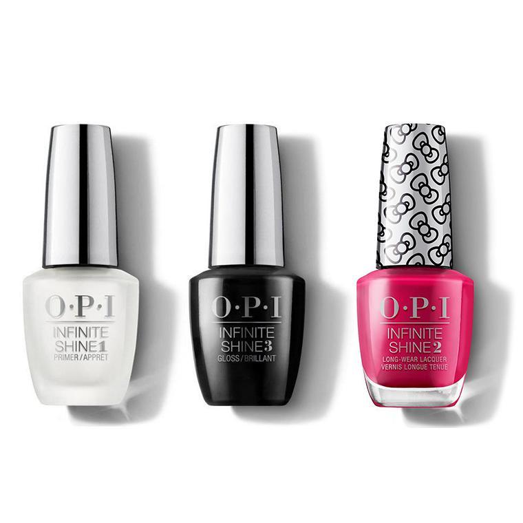 OPI - Infinite Shine Combo - Base, Top & All About The Bows - #HRL35 - Nail Lacquer - Nail Polish at Beyond Polish
