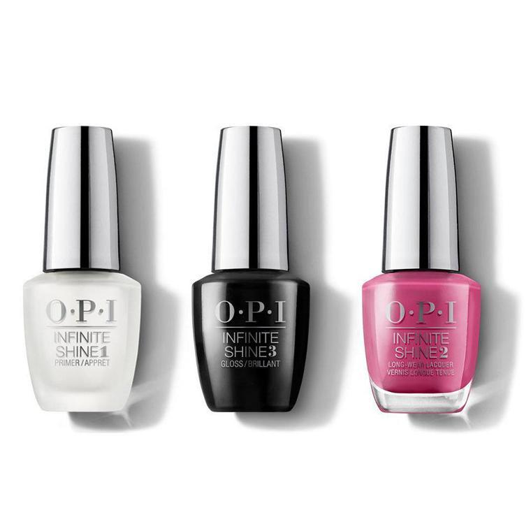 OPI - Infinite Shine Combo - Base, Top & Aurora Berry-alis - #ISLI64 - Nail Lacquer - Nail Polish at Beyond Polish