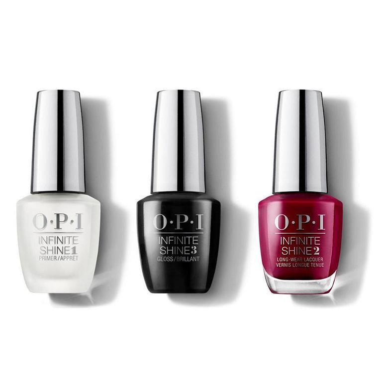 OPI - Infinite Shine Combo - Base, Top & Berry On Forever - #ISL60 - Nail Lacquer - Nail Polish at Beyond Polish