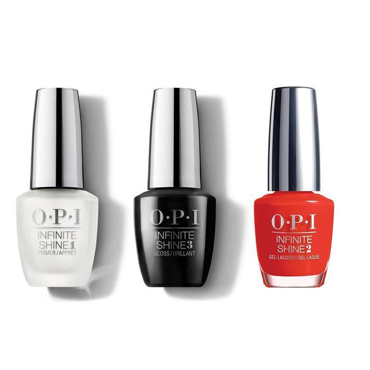 OPI - Infinite Shine Combo - Base, Top & Can't Tame A Wild Thing - #HRH47 - Nail Lacquer - Nail Polish at Beyond Polish