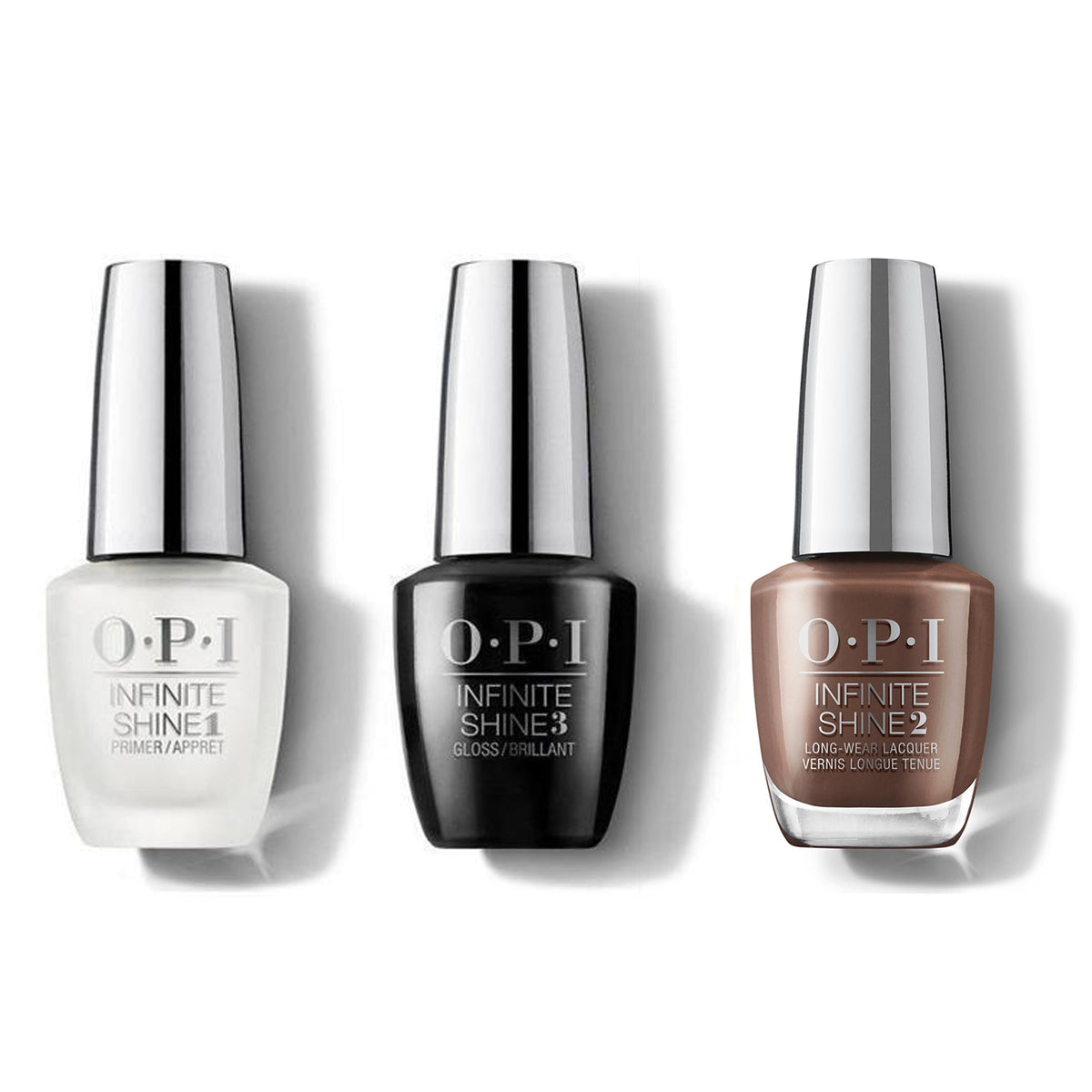 OPI - Infinite Shine Combo - Base, Top & Cliffside Karaoke - Nail Lacquer - Nail Polish at Beyond Polish