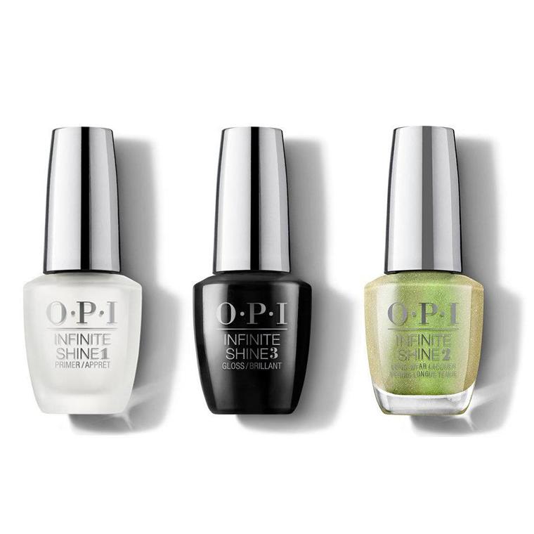 OPI - Infinite Shine Combo - Base, Top & Olive for Pearls! - #ISLE99 - Nail Lacquer - Nail Polish at Beyond Polish
