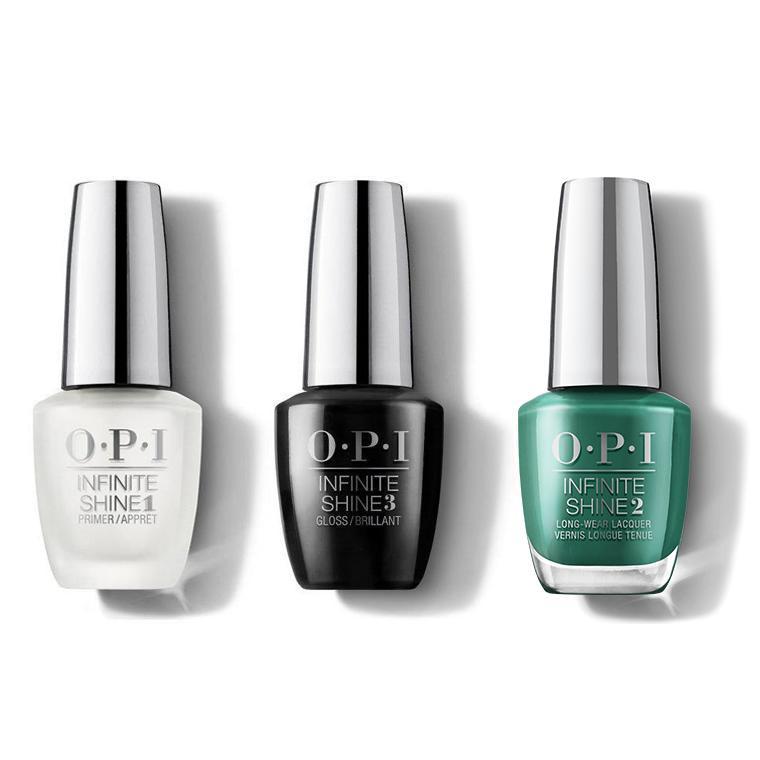 OPI - Infinite Shine Combo - Base, Top & Rated Pea-G - Nail Lacquer - Nail Polish at Beyond Polish