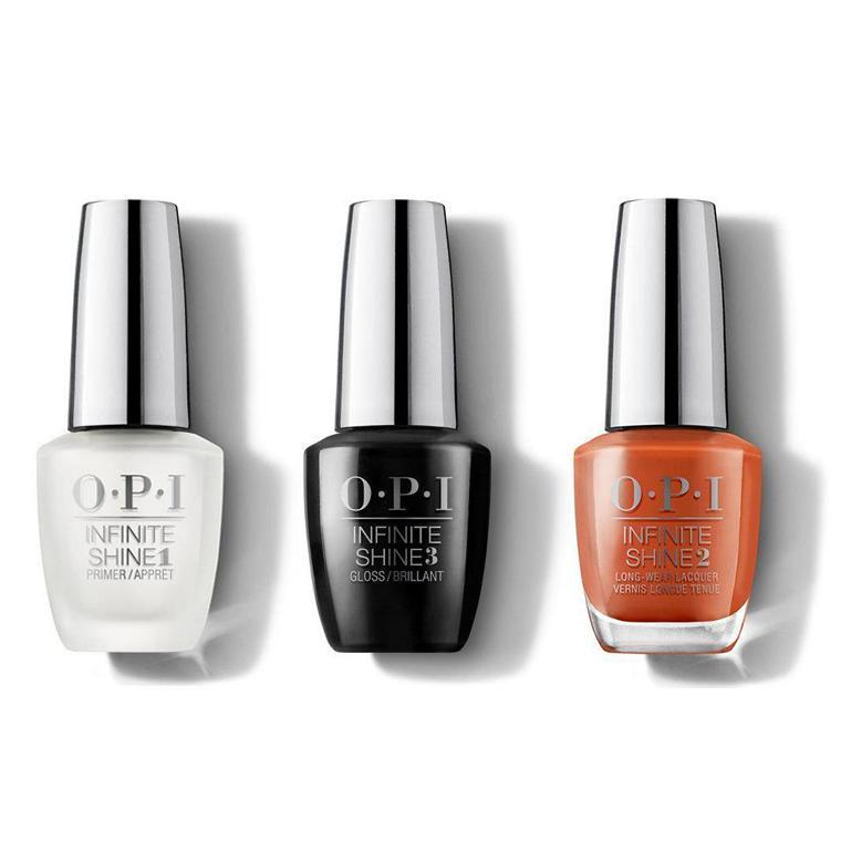 OPI - Infinite Shine Combo - Base, Top & Suzi Needs a Loch-smith - #ISLU14 - Nail Lacquer - Nail Polish at Beyond Polish