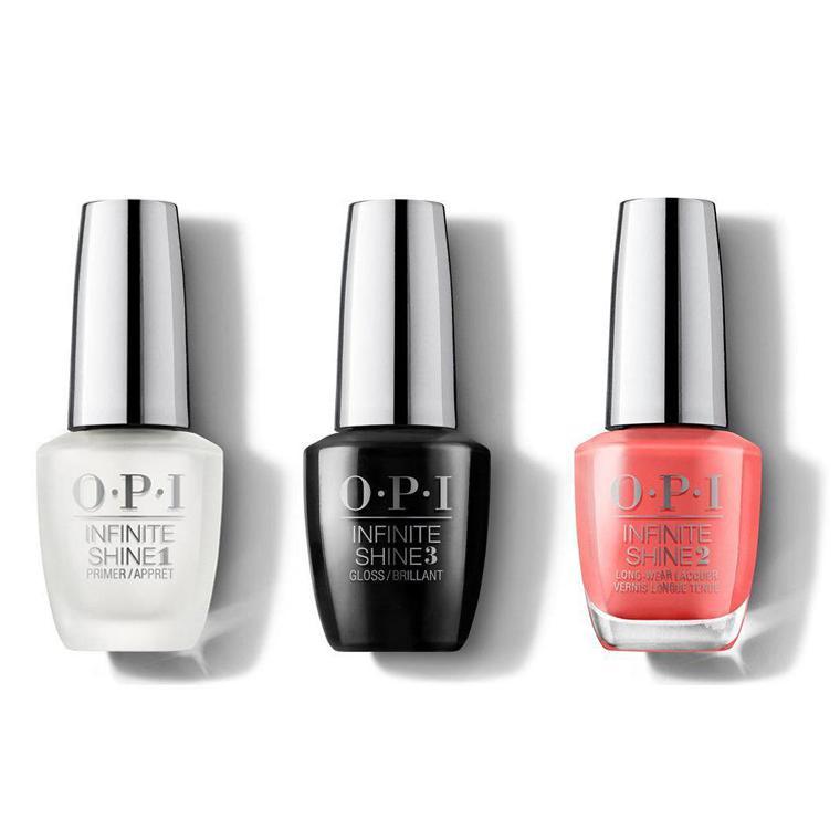 OPI - Infinite Shine Combo - Base, Top & Tempura-ture is Rising! - #ISLT89 - Nail Lacquer - Nail Polish at Beyond Polish