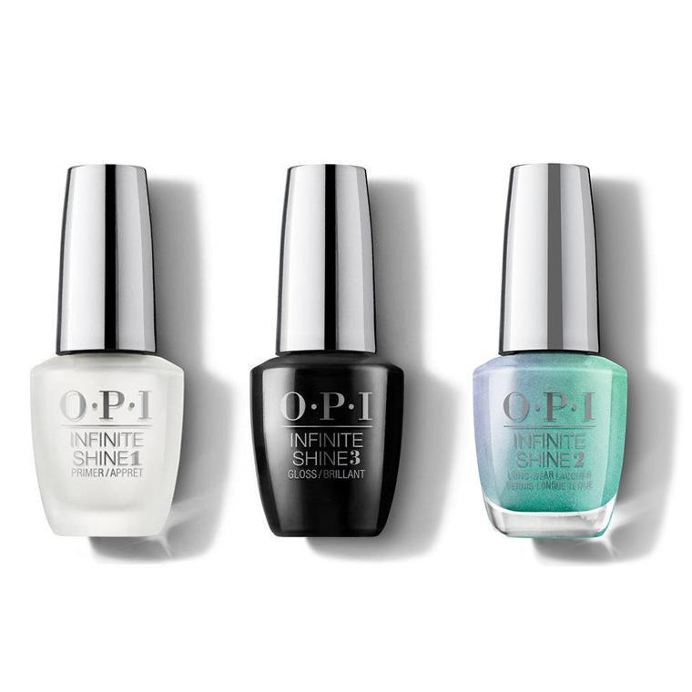 OPI - Infinite Shine Combo - Base, Top & Your Lime to Shine - #ISLSR3 - Nail Lacquer - Nail Polish at Beyond Polish