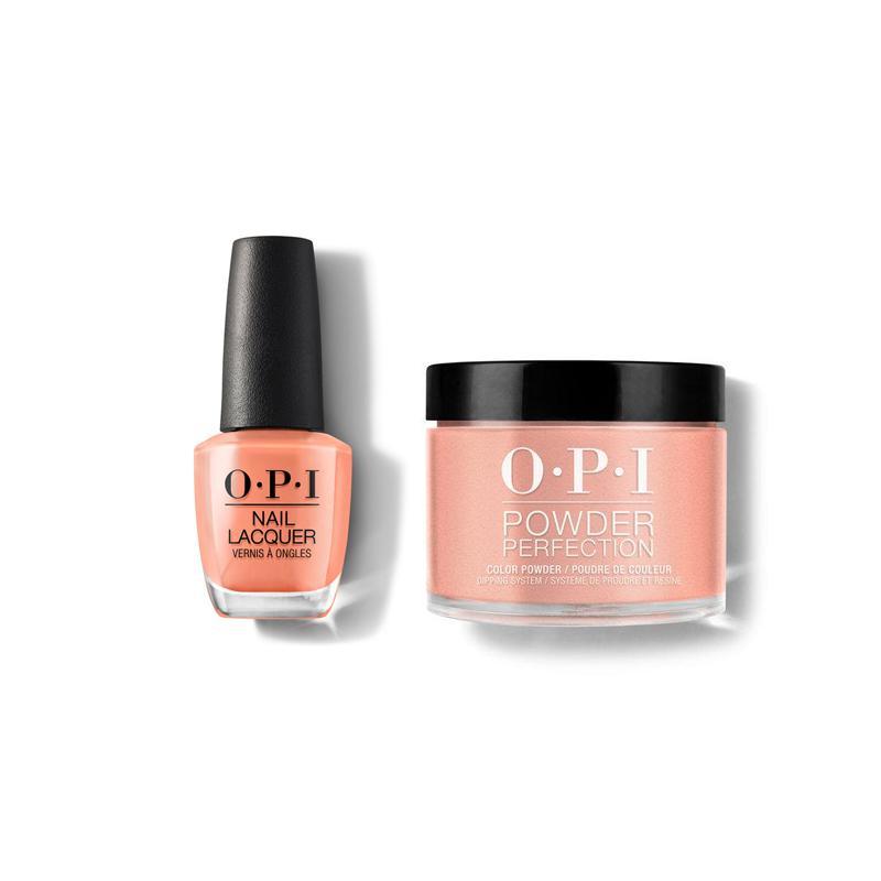 OPI - Lacquer & Dip Combo - Freedom of Peach - Lacquer & Dip - Nail Polish at Beyond Polish