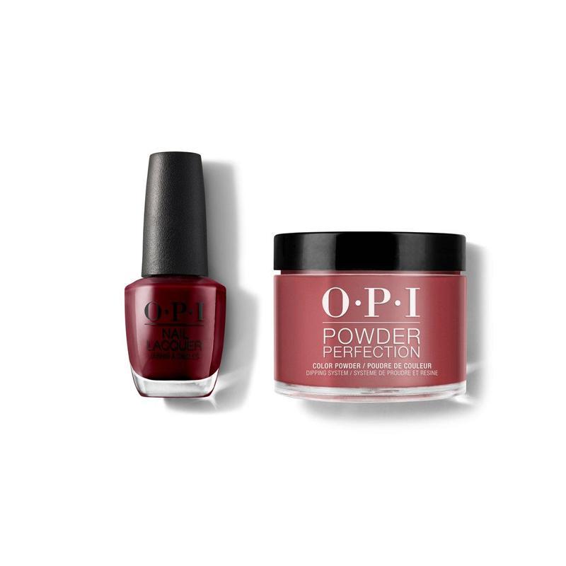 OPI - Lacquer & Dip Combo - Got the Blues for Red - Lacquer & Dip - Nail Polish at Beyond Polish