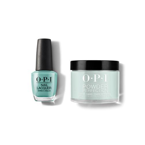 OPI - Lacquer & Dip Combo - Verde Nice To Meet You - Lacquer & Dip - Nail Polish at Beyond Polish