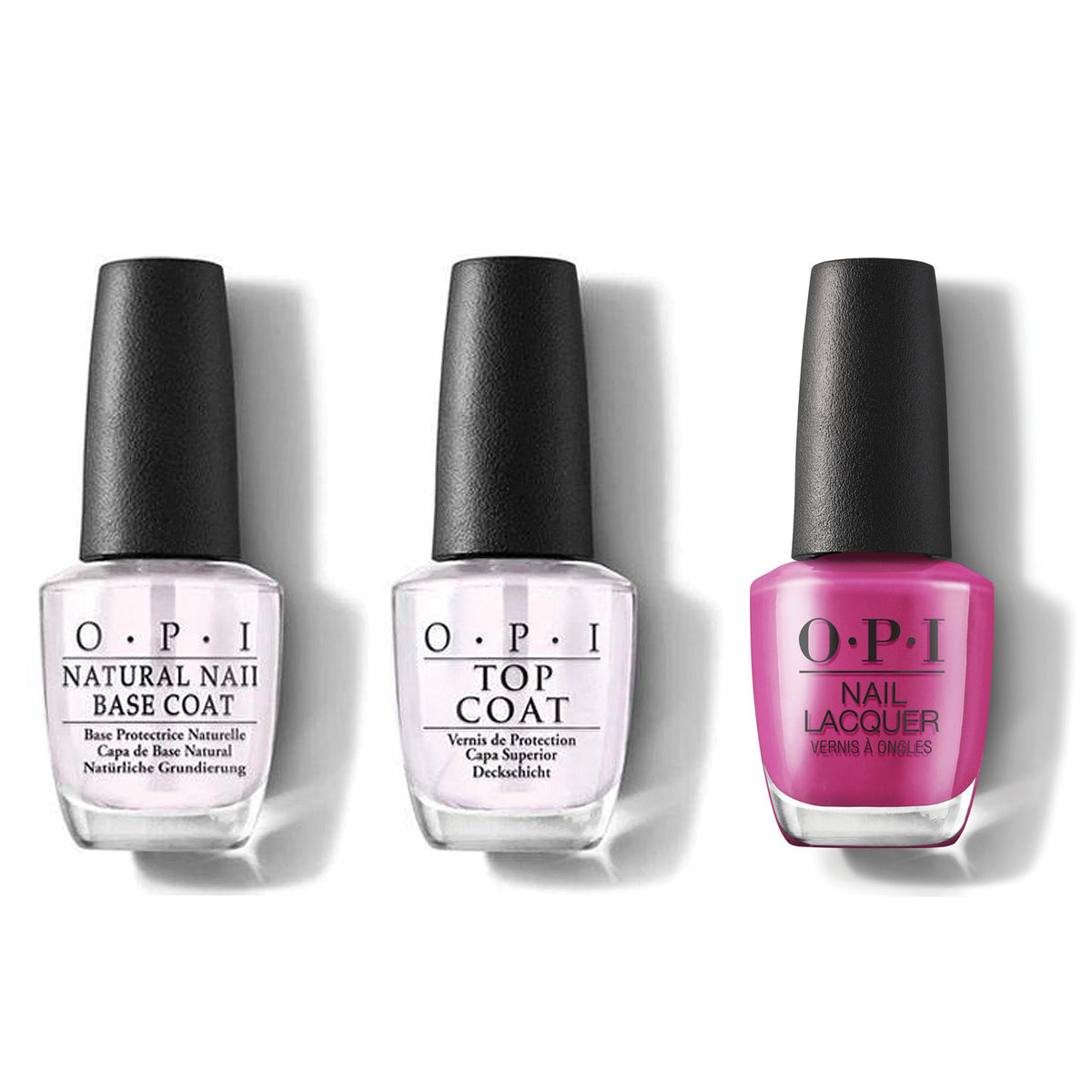 OPI - Nail Lacquer Combo - Base, Top & 7th & Flower - Nail Lacquer - Nail Polish at Beyond Polish