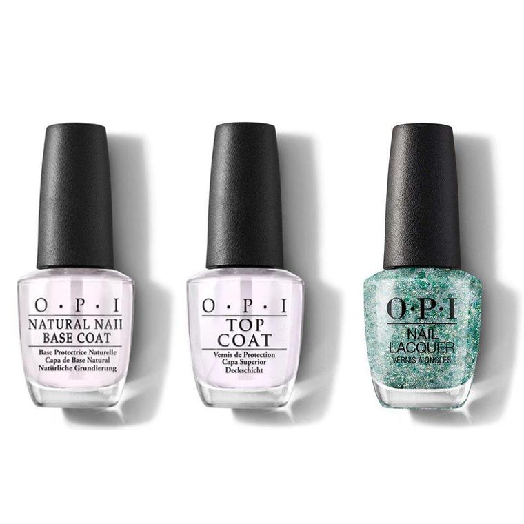 OPI - Nail Lacquer Combo - Base, Top & Can't be Camouflaged! 0.5 oz - #NLC77 - Nail Lacquer - Nail Polish at Beyond Polish