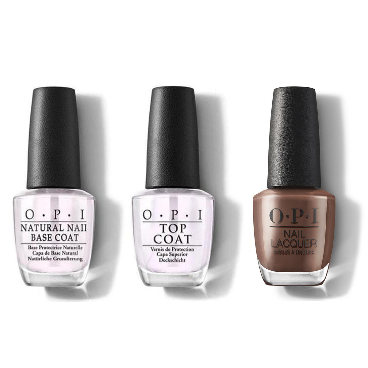 OPI - Nail Lacquer Combo - Base, Top & Cliffside Karaoke - Nail Lacquer - Nail Polish at Beyond Polish