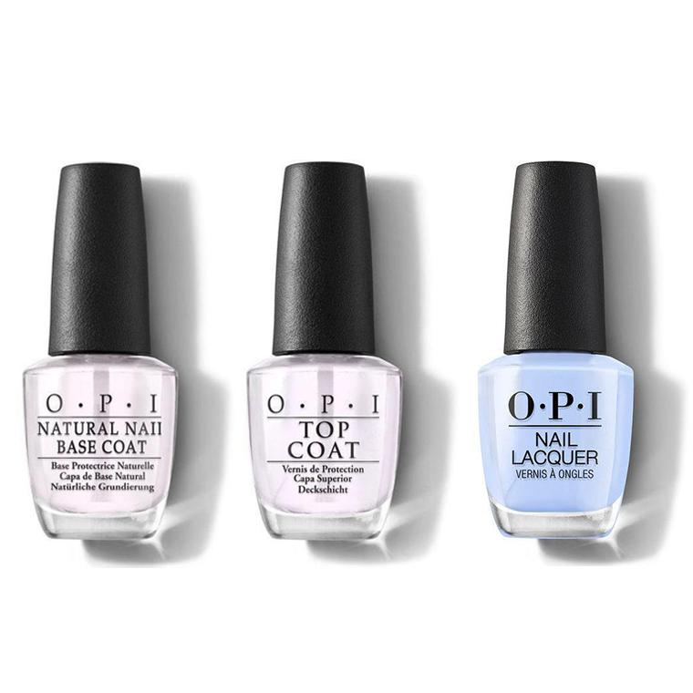 OPI - Nail Lacquer Combo - Base, Top & Dreams Need Clara-Fication 0.5 oz - #NLHRK03 - Nail Lacquer - Nail Polish at Beyond Polish