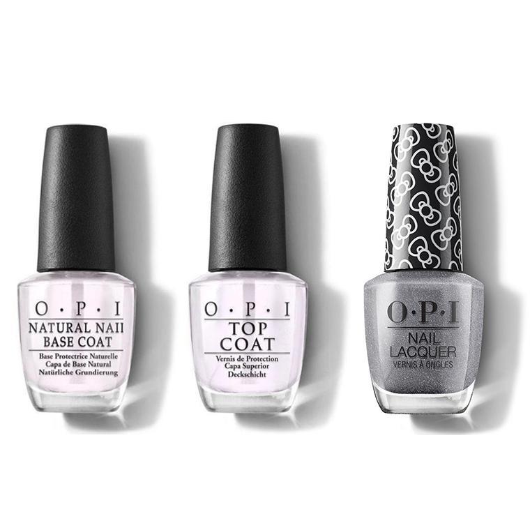 OPI - Nail Lacquer Combo - Base, Top & Isn't She Iconic! 0.5 oz - #HRL11 - Nail Lacquer - Nail Polish at Beyond Polish