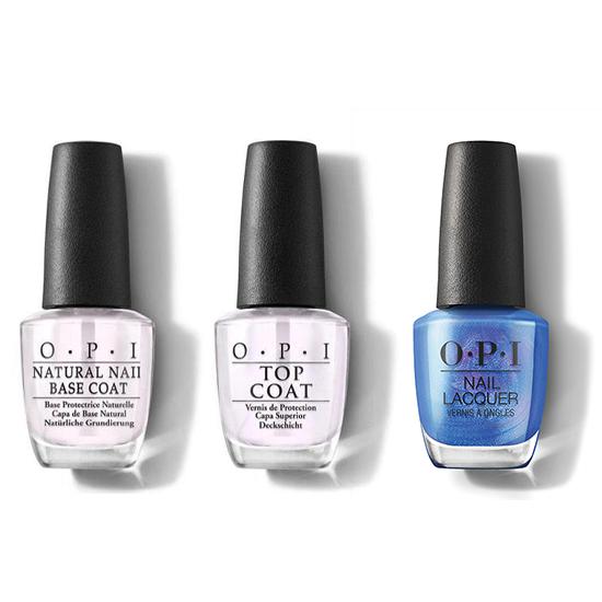 OPI - Nail Lacquer Combo - Base, Top & LED Marquee - Nail Lacquer - Nail Polish at Beyond Polish