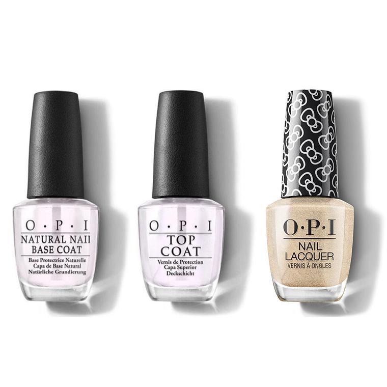 OPI - Nail Lacquer Combo - Base, Top & Many Celebrations To Go! 0.5 oz - #HRL10 - Nail Lacquer - Nail Polish at Beyond Polish