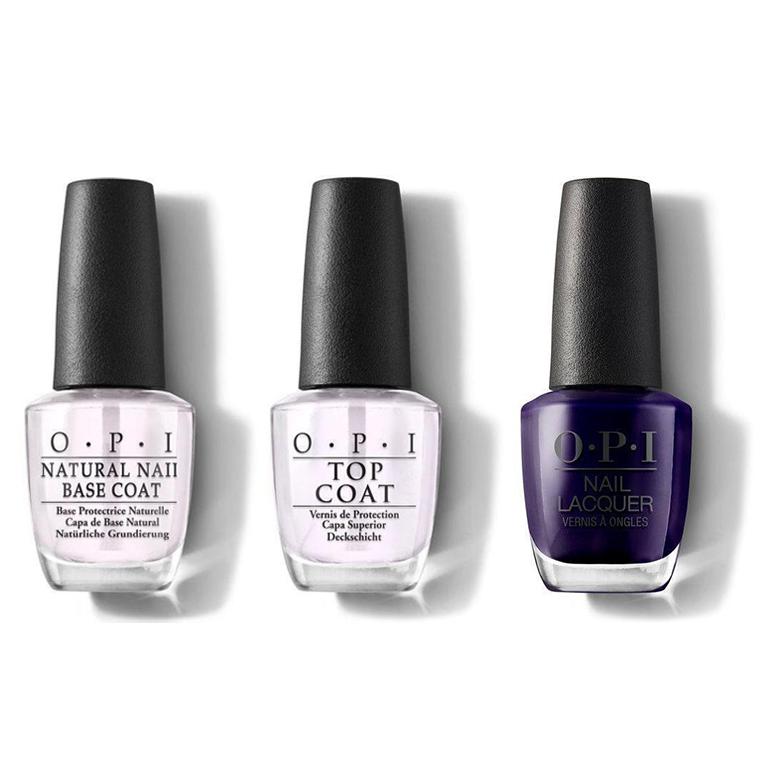 OPI - Nail Lacquer Combo - Base, Top & OPI...Eurso Euro 0.5 oz - #NLE72 - Nail Lacquer - Nail Polish at Beyond Polish