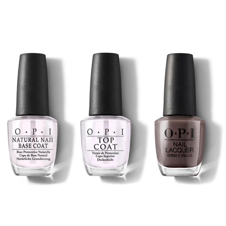 OPI - Nail Lacquer Combo - Base, Top & That's What Friends Are Thor 0.5 oz - #NLI54 - Nail Lacquer - Nail Polish at Beyond Polish