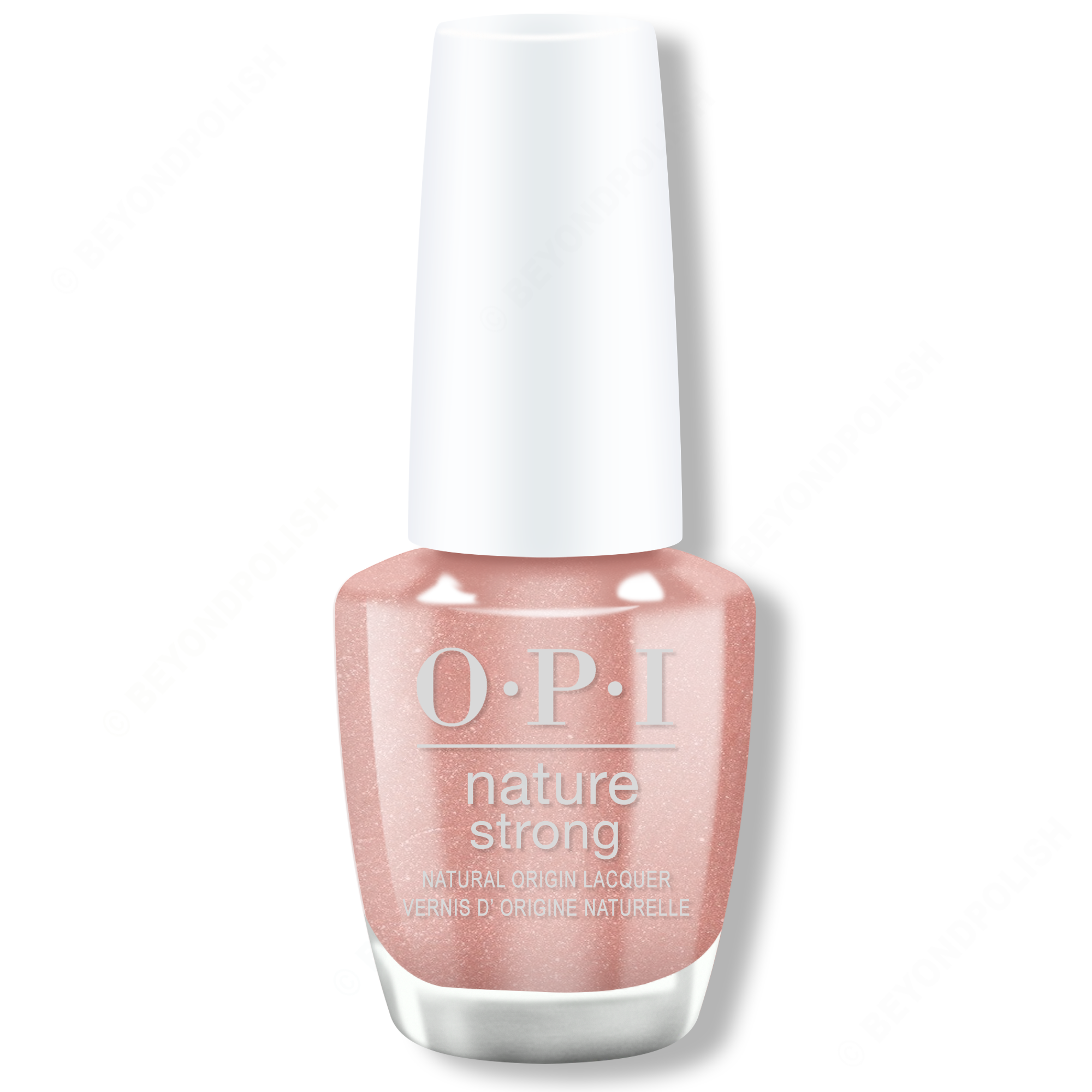 OPI Nature Strong - Intentions Are Rose Gold 0.5 oz - #NAT015 - Nail Lacquer - Nail Polish at Beyond Polish