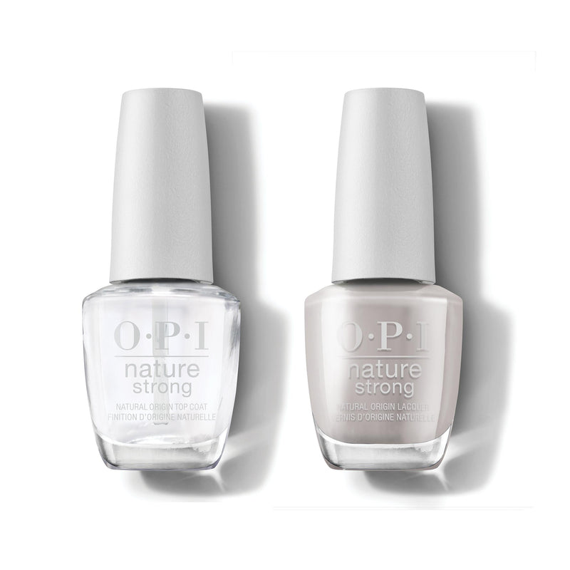 OPI - Nature Strong Combo - Top & Dawn of A New Gray - Nail Lacquer - Nail Polish at Beyond Polish