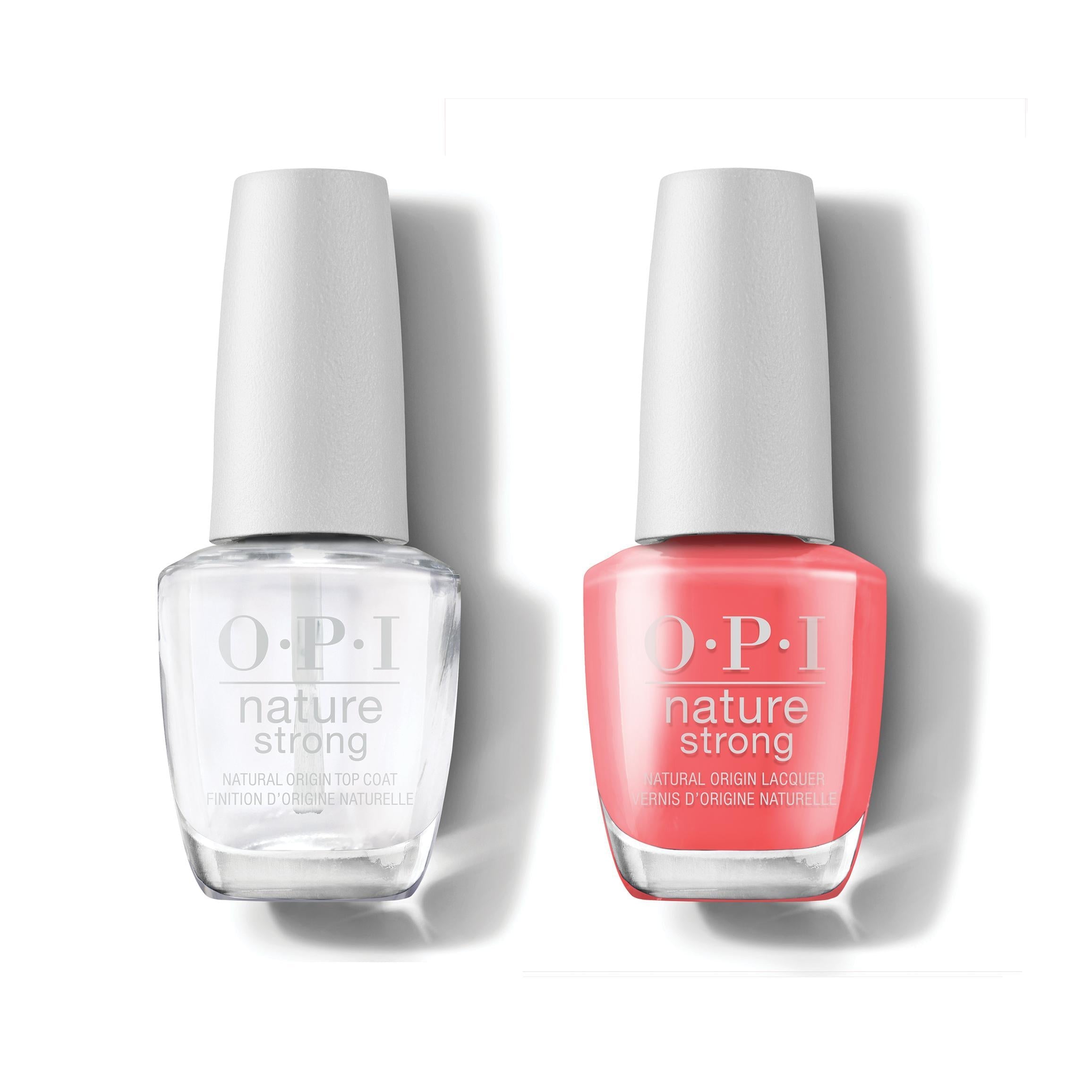 OPI - Nature Strong Combo - Top & Once And Floral - Nail Lacquer - Nail Polish at Beyond Polish
