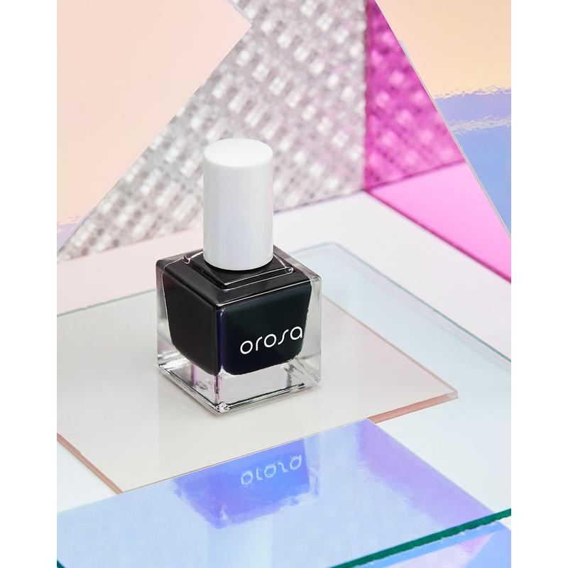 Orosa Nail Paint - Onyx 0.51 oz - Nail Lacquer - Nail Polish at Beyond Polish