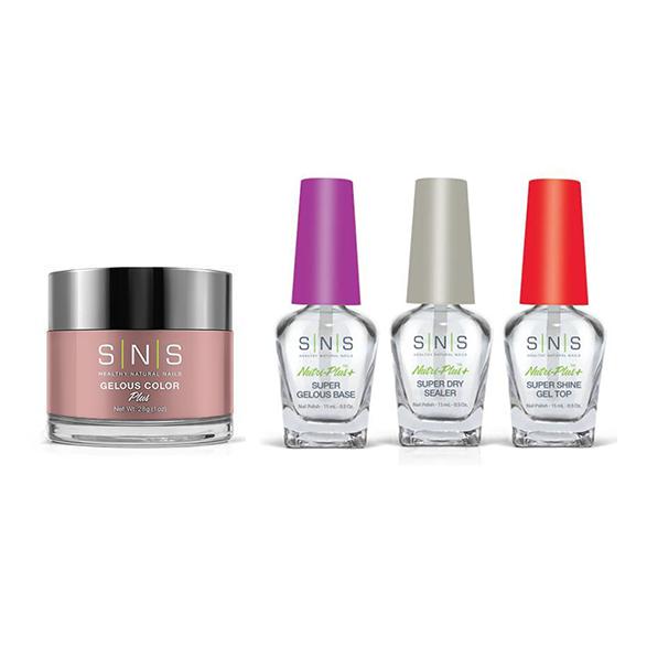 SNS - Dip Powder Combo - Liquid Set & Petunia Passion - Dipping Powder - Nail Polish at Beyond Polish