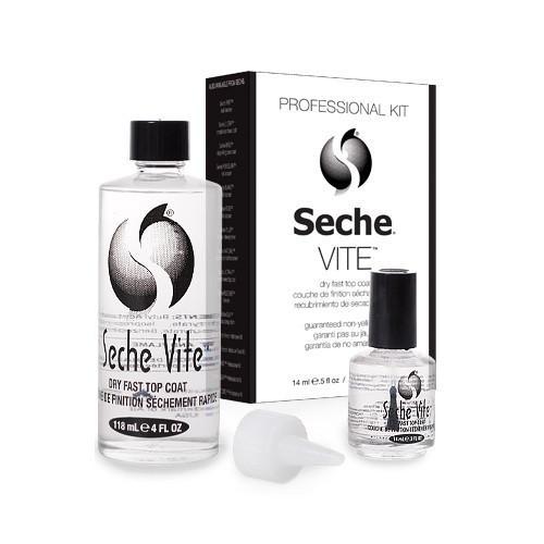 Seche Vite Top Coat Professional Kit 4.0 oz & 0.5 oz - Top & Base Coats - Nail Polish at Beyond Polish