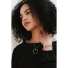 Simply Gray Stone Cuff - Bracelets - Nail Polish at Beyond Polish