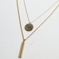 Sleek Layered 18K Gold Necklace - Necklaces - Nail Polish at Beyond Polish