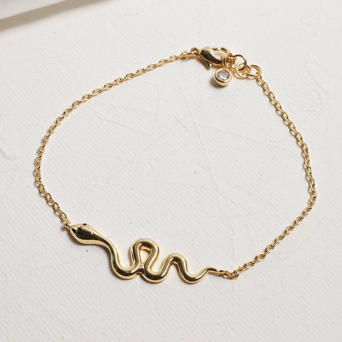 Snake Pendant Bracelet - Bracelets - Nail Polish at Beyond Polish