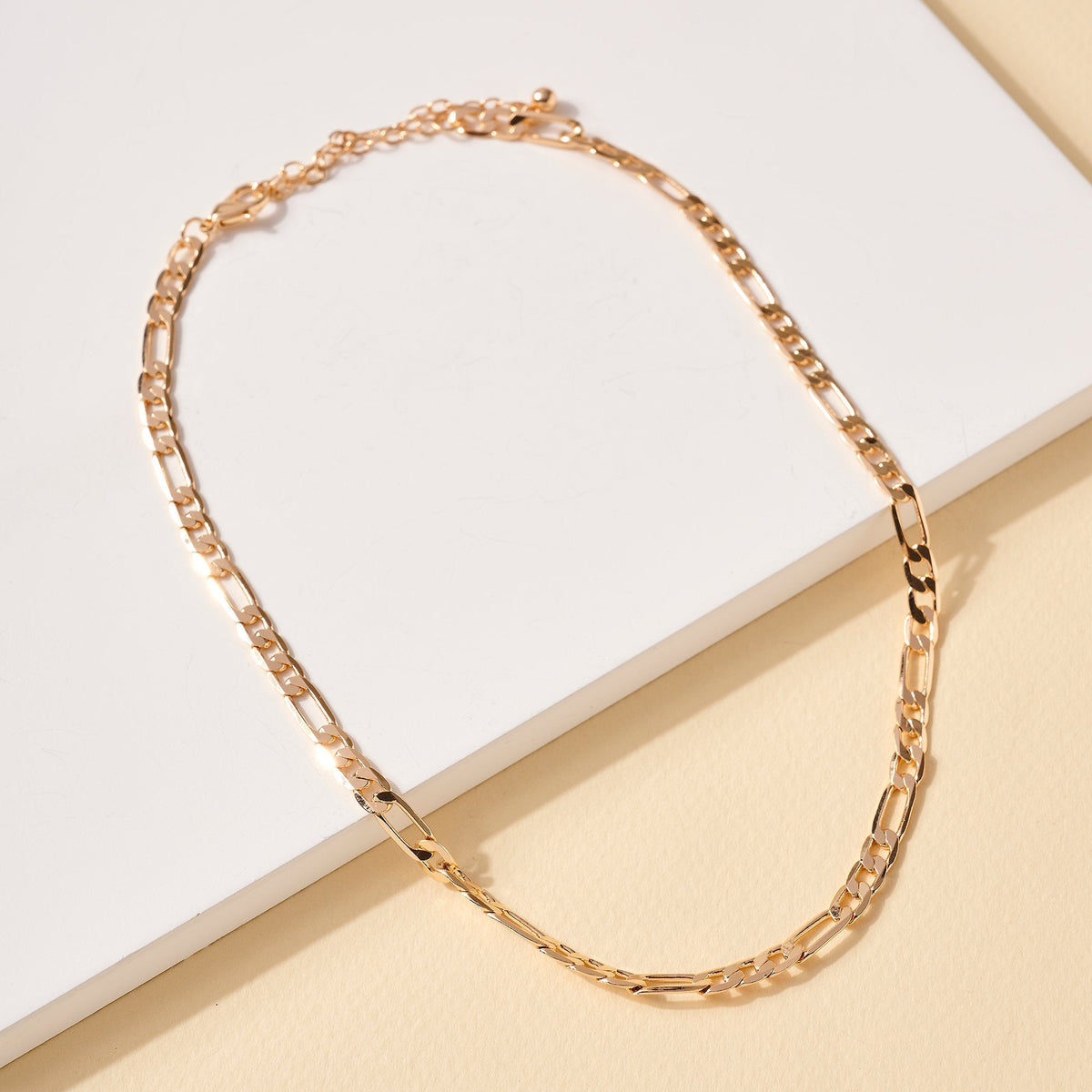 Sofia Chain Linked Necklace - Necklaces - Nail Polish at Beyond Polish
